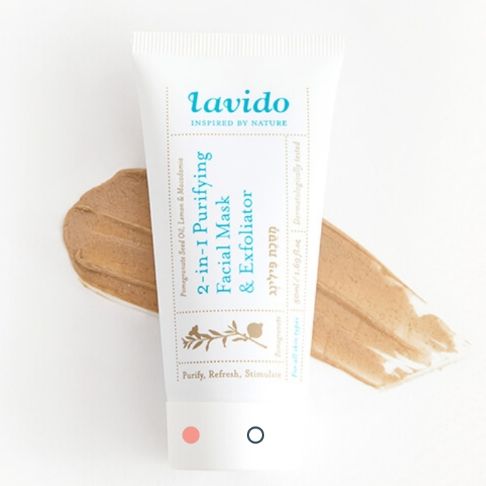 LAVIDO 2-in-1 Mask and Exfoliator